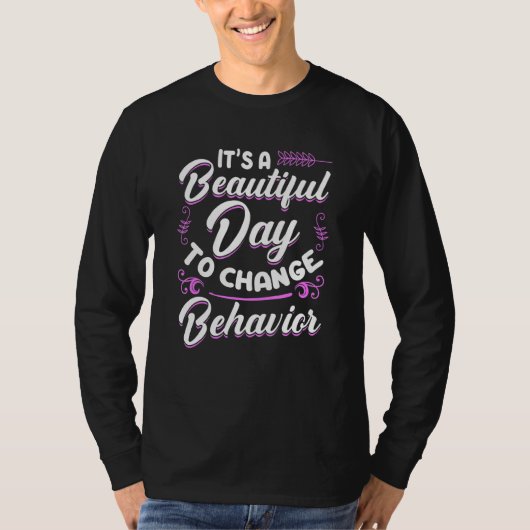 Behavig Analyst Aba Therapy Bcba Exam Board Certi T-shirt (Voorkant)