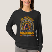 Behavior Analyst Therapist Halloween Behavioral Th T-shirt (Voorkant)