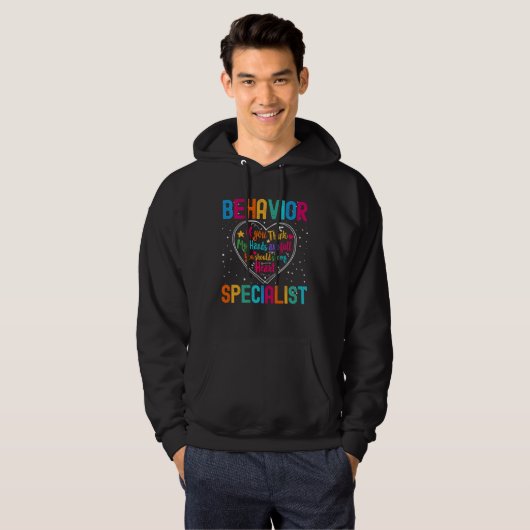 Behavior Specialist Appreciation Week Back to Scho Hoodie (Voorkant volledig)