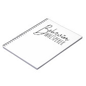 Behavior Whisper Notitieboek (Linkerzijde)