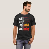 Behavioral Analyst Data Or It Didn't Happen Autism T-shirt (Voorkant volledig)
