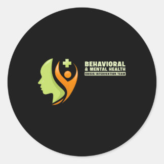 Behavioral And Mental Health Crisis Intervention T Ronde Sticker