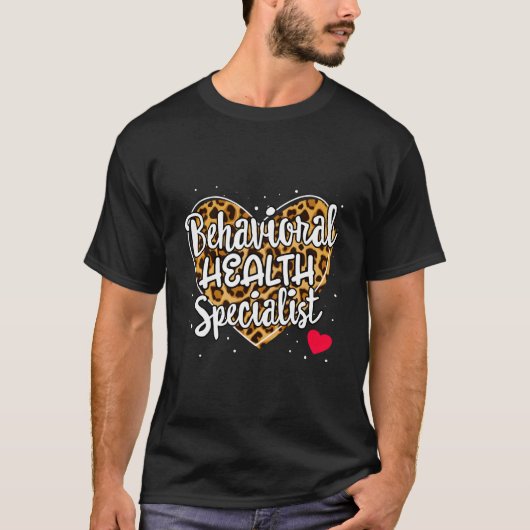Behavioral Health Specialist Appreciation Sped Bh  T-shirt (Voorkant)