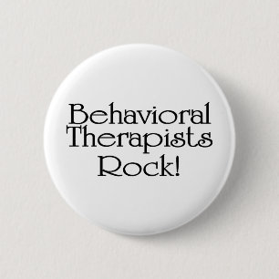 Behavioral Therapists Rock Ronde Button 5,7 Cm