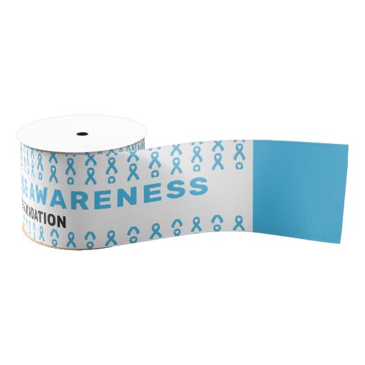 Behçet’s Disease Awareness Pattern Ribbon Grosgrain Lint (Spoel)