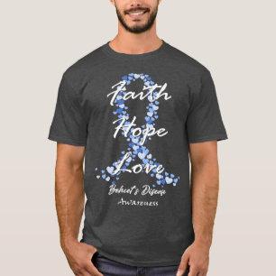 Behcets Ziekte Bewustzijn Geloof Hoop Liefde Hoop  T-shirt