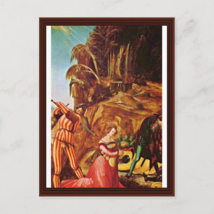 Beheading of St. Catherine by Altdorfer, Albrecht Briefkaart