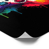 Beheer Alle Dingen Videospel Controller Gamer Poster (Hoek)