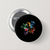 Beheer Alles Met De Videogame Controller Ronde Button 5,7 Cm (Voorkant /achterkant)