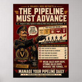Beheer van de Verkoopspipeline Poster | Roland K.