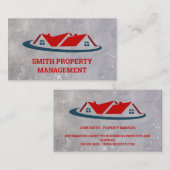 Beheer van eigendommen | Hypotheek Huis Onroerend  Afsprakenkaartje (Voorkant / Achterkant)