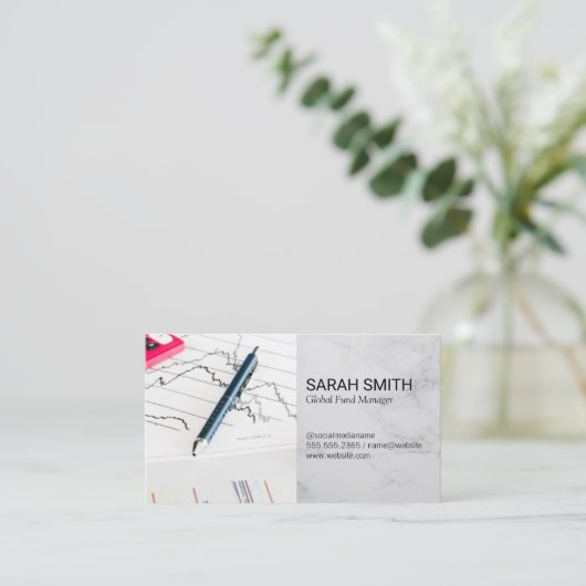 Beheer van eigendommen | Makelaar in onroerend goe Visitekaartje (Staand voorkant)