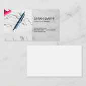 Beheer van eigendommen | Makelaar in onroerend goe Visitekaartje (Voorkant / Achterkant)