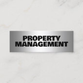 Beheer van eigendommen mini visitekaartje (Voorkant)