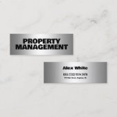 Beheer van eigendommen mini visitekaartje (Voorkant / Achterkant)