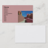 Beheer van onroerend goed of onroerend goed visitekaartje (Voorkant / Achterkant)