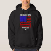 Beheer van verpleegkundige Hoesje Manager Rn 3 Hoodie (Voorkant)