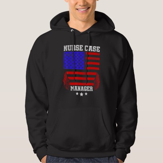 Beheer van verpleegkundige Hoesje Manager Rn 3 Hoodie (Voorkant)