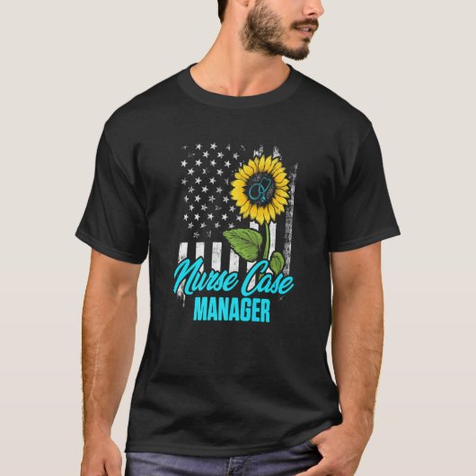 Beheer van verpleegkundige Hoesje Manager Rn. 6 T-shirt (Voorkant)