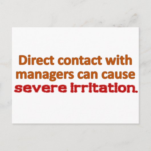 Beheercontactpersoon Briefkaart (Voorkant)