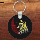 Beheerd door Angels Sleutelhanger (Voorkant)