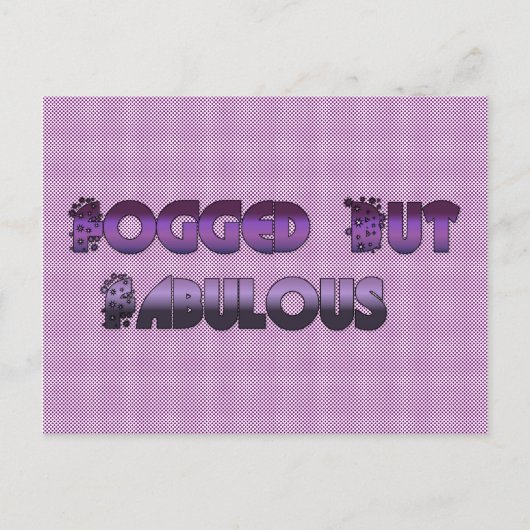 Beheerd maar verbluffend briefkaart (Voorkant)