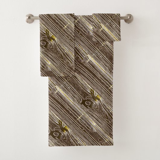 Beheerd Rustisch houten paneel Bad Handdoek (Insitu)