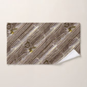 Beheerd Rustisch houten paneel Bad Handdoek (Handdoek)