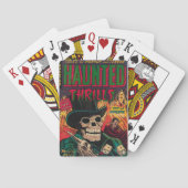Beheerde thrills #6 Pre-code Horror-spelkaarten Pokerkaarten (Achterkant)