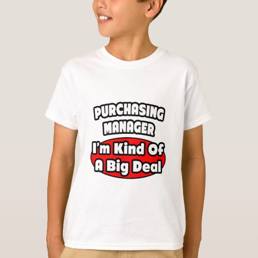 Beheerder aankopen ... Big Deal T-shirt (Voorkant)