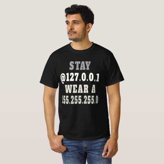 Beheerder Beheer Funny IT gezegde code T-shirt (Voorkant volledig)