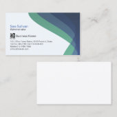 Beheerder Business Management Blue Streams Visitekaartje (Voorkant / Achterkant)