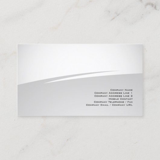 Beheerder Financiën Management Zig Zag Visitekaartje (Achterkant)