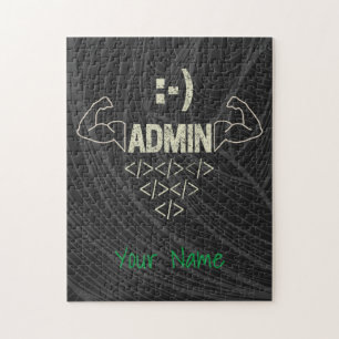 Beheerder IT Sysadmin Computer Scientist Legpuzzel