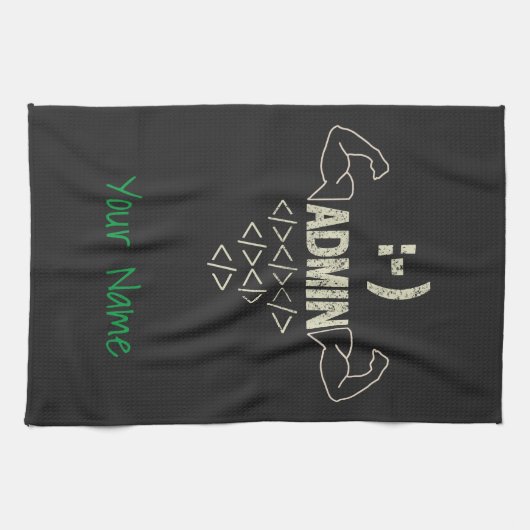 Beheerder IT Sysadmin Computer Scientist Theedoek (Horizontaal)