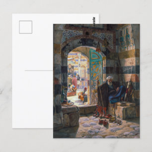 Beheerder van de moskee Damascus   Bauernfeind   Briefkaart