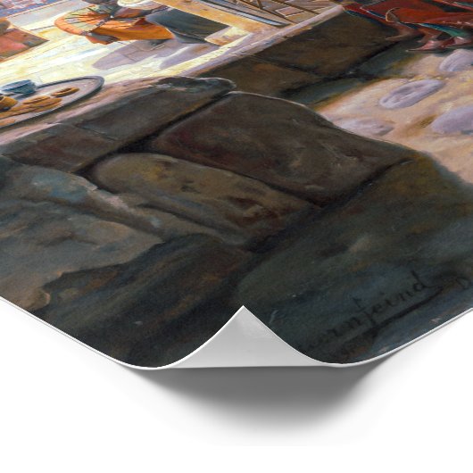 Beheerder van de moskee Damascus | Bauernfeind | Poster (Hoek)