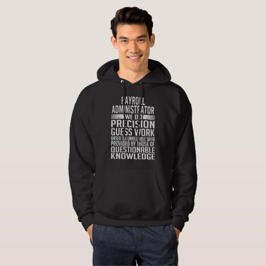 BEHEERDER VAN PAYROLL HOODIE (Voorkant volledig)