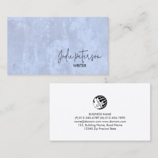 Beheerderbeheerprogramma Visitekaartje (Voorkant / Achterkant)