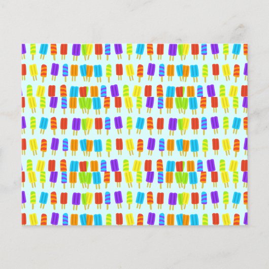 Beheerlijke summer-cute summer icecream kawaii op flyer (Voorkant)