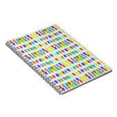 Beheerlijke summer-cute summer icecream kawaii op notitieboek (Rechterzijde)