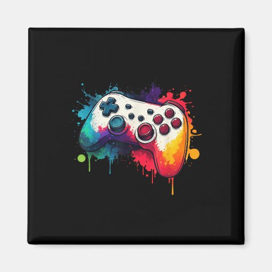 Beheers Alle Dingen Videospelcontroller Gamer Magneet (Voorkant)
