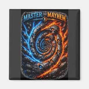 Beheers de Master the Mayhem Skull – Fire vs Ice E Magneet