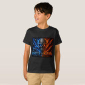 Beheers de Master the Mayhem Skull – Fire vs Ice E T-shirt (Voorkant volledig)