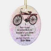 Beheers de racefiets keramisch ornament (Rechts)