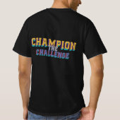 Beheers de Uitdaging T-shirt (Achterkant)