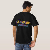 Beheers de Uitdaging T-shirt (Achterkant volledig)
