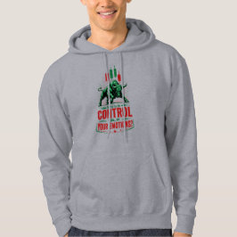 Beheers Je Emoties Stier Handelsmentaliteit Ontwer Hoodie