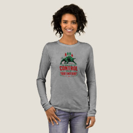Beheers Je Emoties Stier Handelsmentaliteit Ontwer Tri-Blend Shirt