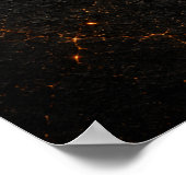Beheersing Is Het Zien Van De Opening | Dark Ember Poster (Hoek)